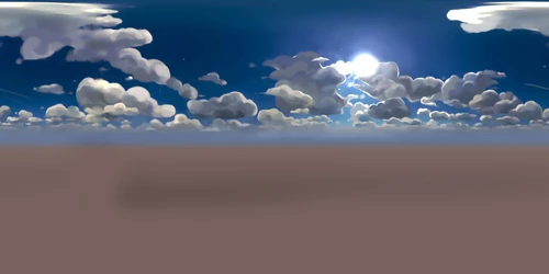 卡通天空