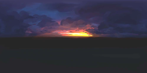 卡通天空