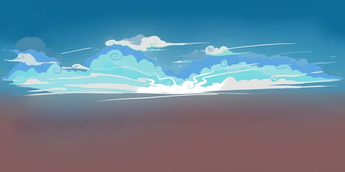 卡通天空