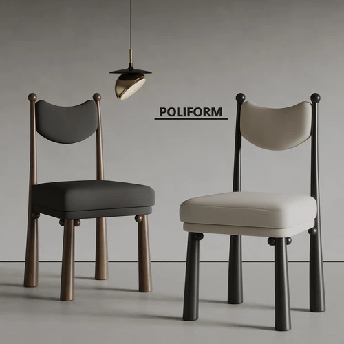 poliform现代餐椅