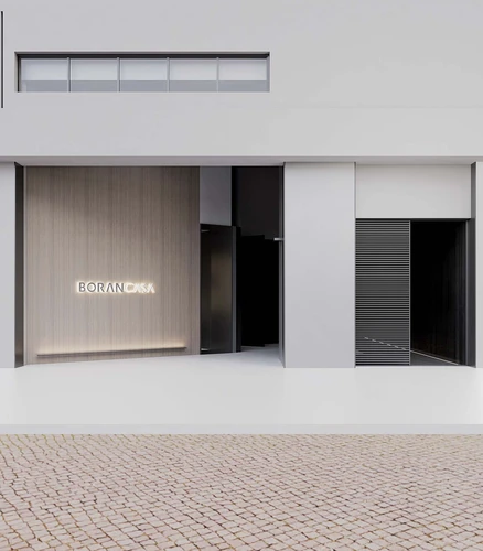 现代展厅楼梯间