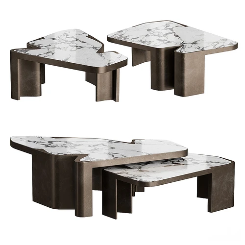 minotti 茶几组合