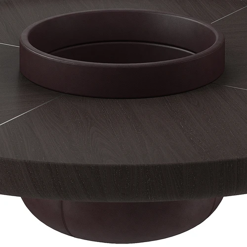 现代Giorgetti Ray实木茶几组合