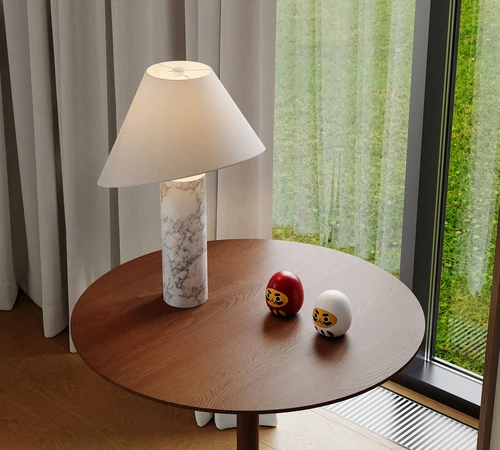 现代大理石台灯