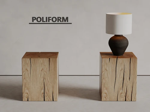 poliform侘寂风边几