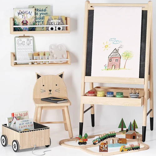 画架玩具和装饰品