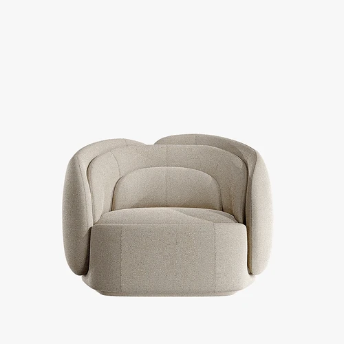Archiproducts现代布艺单人沙发