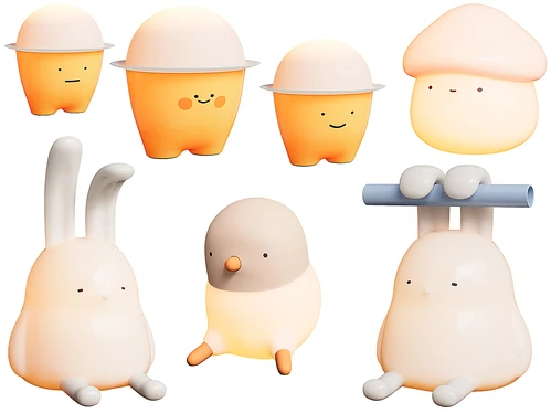 MUID现代创意趣味动物装饰儿童台灯