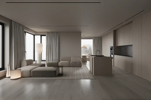 Apartment_86m2客厅