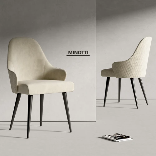 minotti现代餐椅