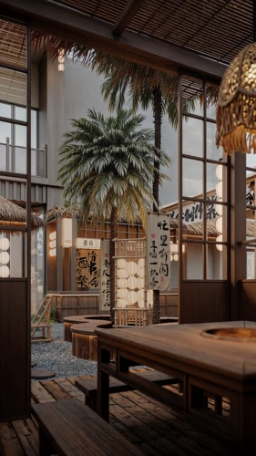 新中式户外亭子 院子餐厅 餐饮包厢