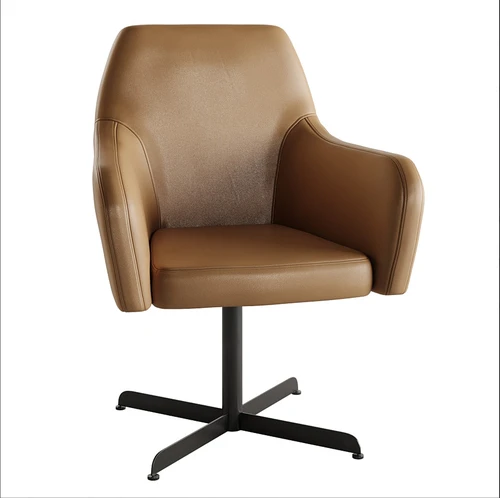 Robson Chair 现代简约皮革办公椅 休闲椅 扶手椅
