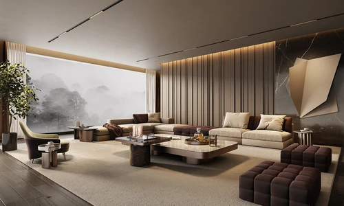 Minotti 米洛提现代客厅 米洛提沙发组合