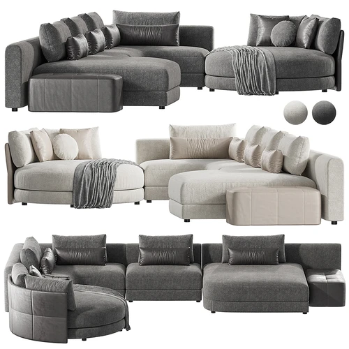 Minotti 现代多人沙发