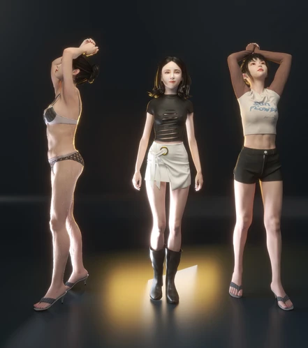 美女人物
