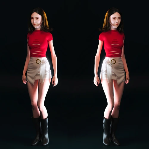 美女人物