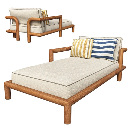 Daybed 现代布艺躺椅