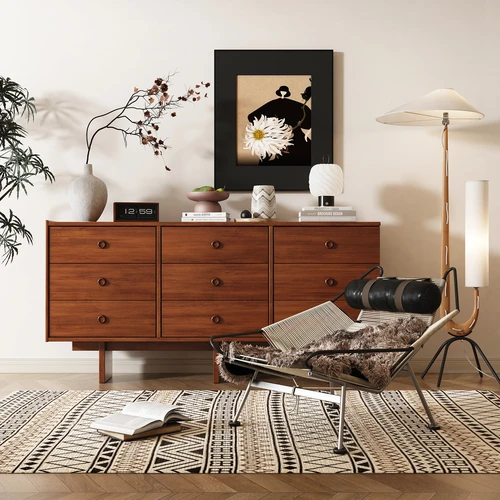 中古风玄关柜