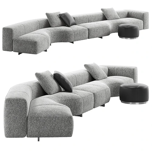 Minotti 现代多人沙发
