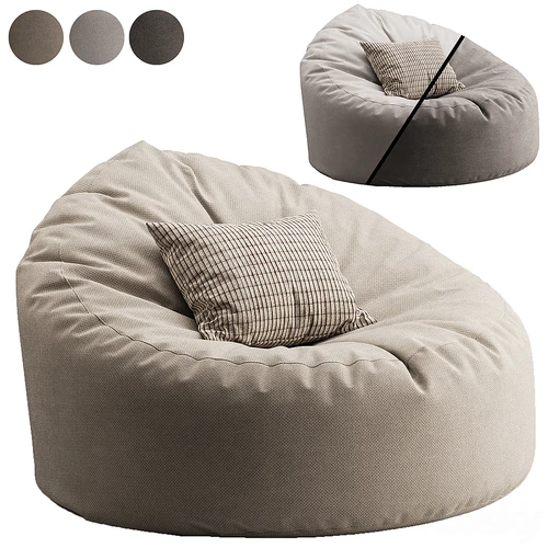 GreatBeanBags 现代布艺懒人沙发