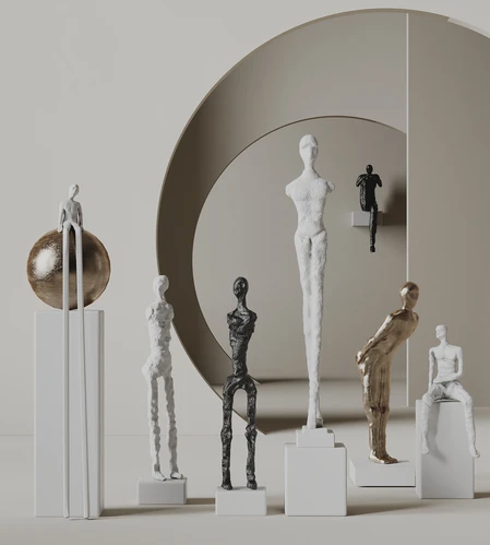 vitra 现代雕塑摆件