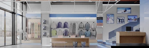 现代滑雪用品