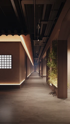 新中式通用过道