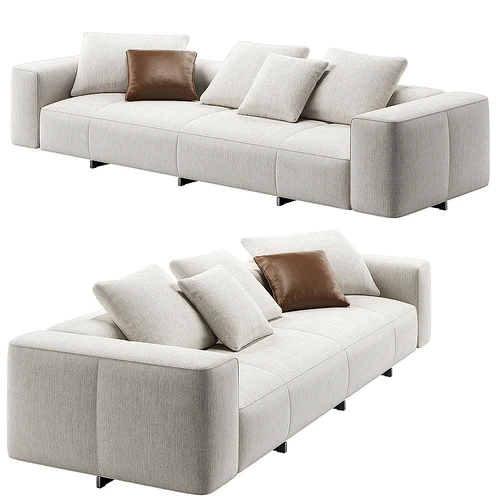 Minotti Yves 现代多人沙发