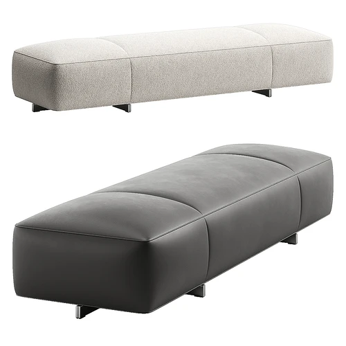 Minotti 现代沙发凳