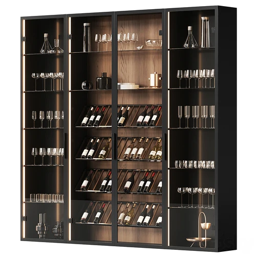 Wine Library 现代多功能酒柜
