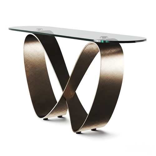 Cattelan Italia 现代金属蝴蝶架茶几