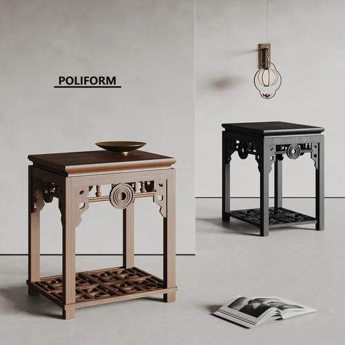 Poliform 新中式边几