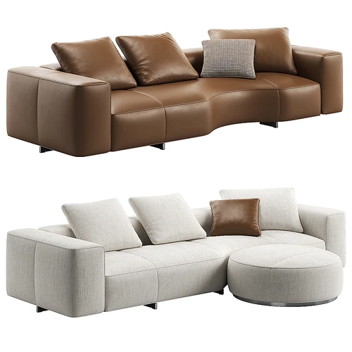 Minotti 现代双人沙发