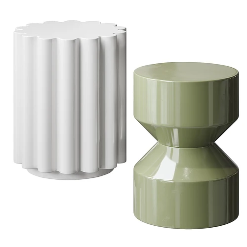 West Elm 现代边几组合
