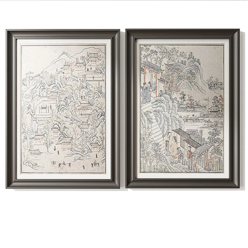 新中式装饰画