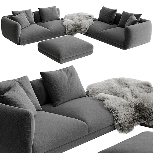 Boconcept 转角沙发