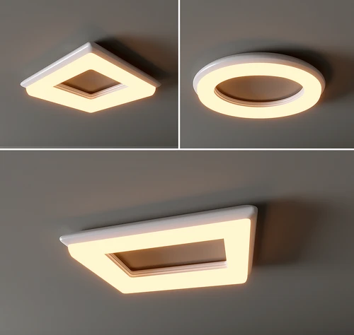 3d现代吸顶灯