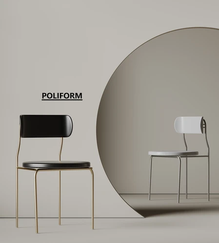 poliform 现代餐椅