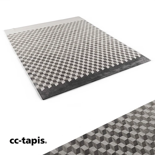 cc-tapis 现代简约方形地毯