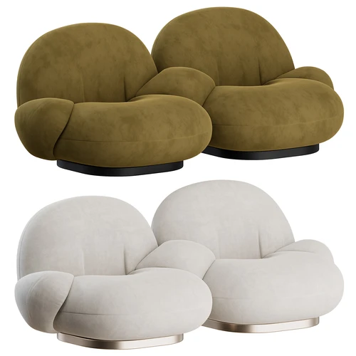 GUBI Pacha Sofa 现代布艺云朵沙发