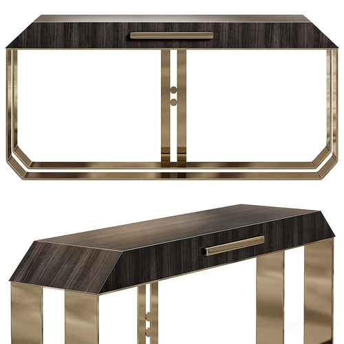 Giorgiocollection现代实木金属茶几