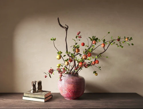 花瓶花卉