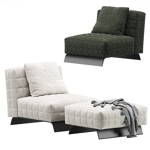 Minotti TWIGGY 单人沙发