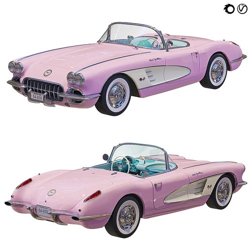 雪佛兰克尔维特Coupe 1960