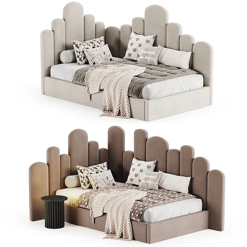 Savoyardi Design 儿童转角床