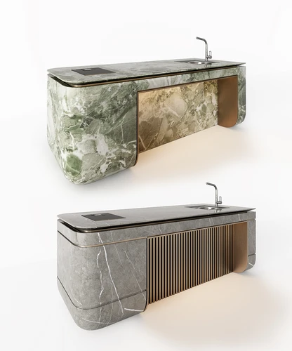 Minotti 米洛提 现代中岛台