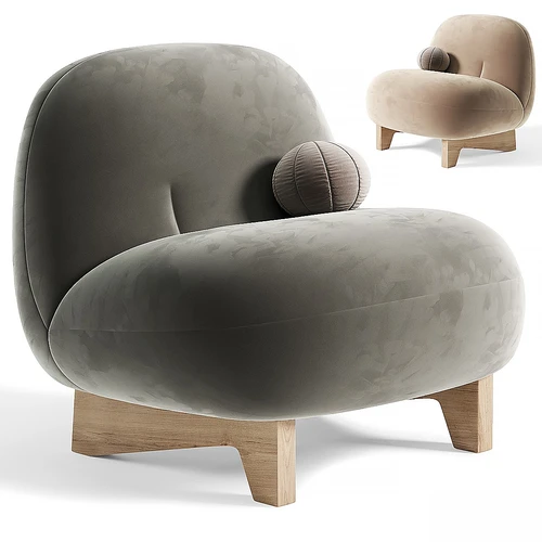 沙发椅 Elvit Cozy Ginger By sofa