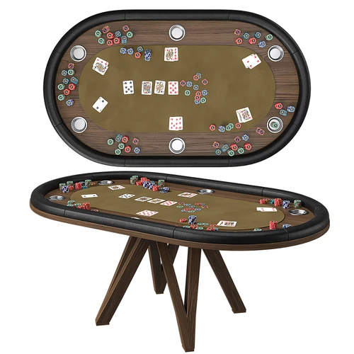 Jack Game Room现代实木棋牌桌