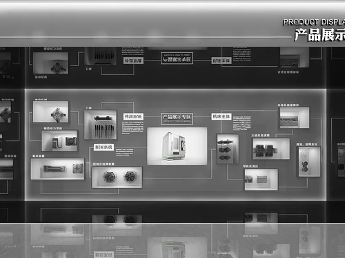 现代科技汽车零部件展厅