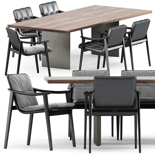 Minotti 餐桌椅